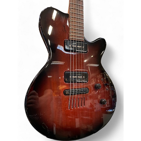 Used Godin LG P90 Mahogany Solid Body Electric Guitar