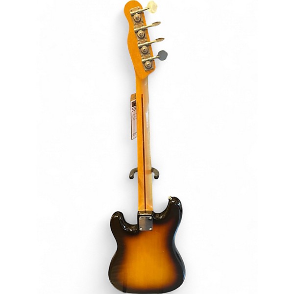 Vintage 1984 Fender Squier Bullet Sunburst Electric Bass Guitar