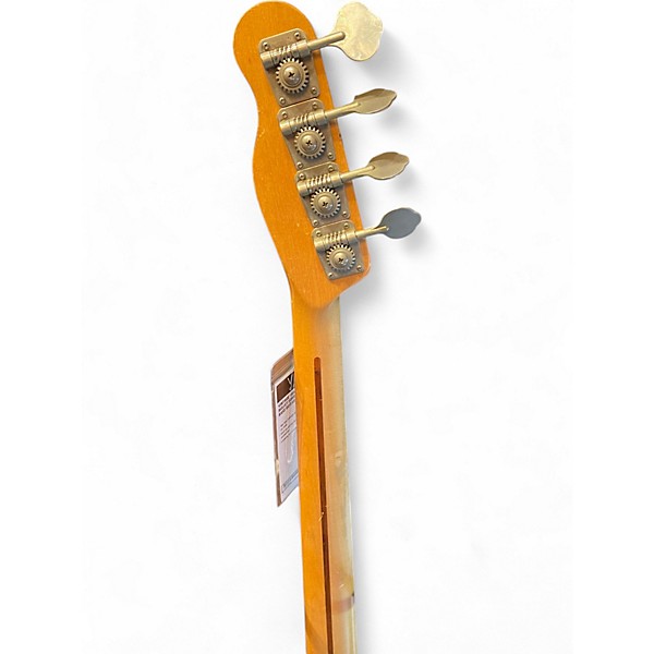 Vintage 1984 Fender Squier Bullet Sunburst Electric Bass Guitar