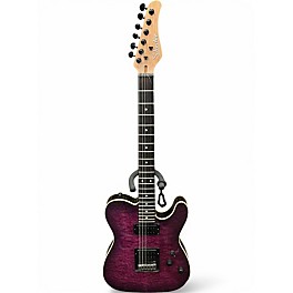 Used 2023 Schecter PT PRO PURPLE Solid Body Electric Guitar