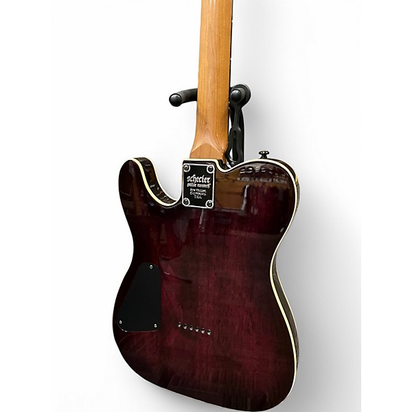 Used 2023 Schecter PT PRO PURPLE Solid Body Electric Guitar