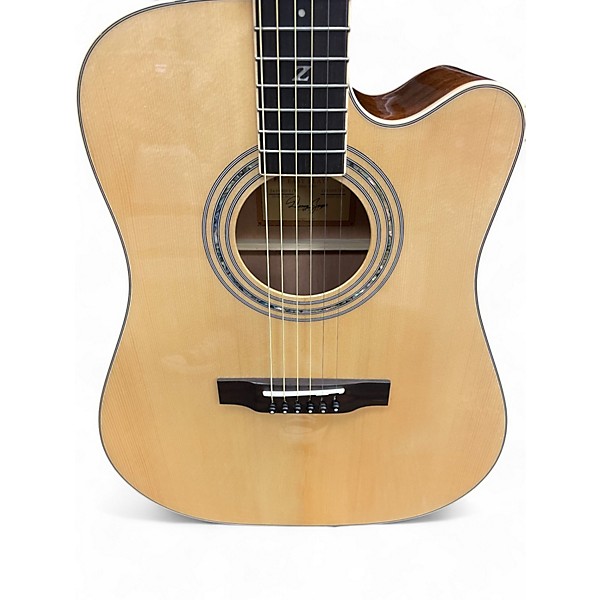 Used Zager ZAD50CE NATURAL Acoustic Electric Guitar