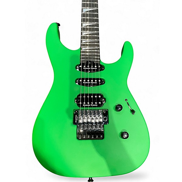 Used Jackson Soloist SL3 SLIME GREEN Solid Body Electric Guitar