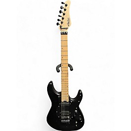 Used Schecter Guitar Research Sun Valley Super Shredder FRS Satin Black Solid Body Electric Guitar