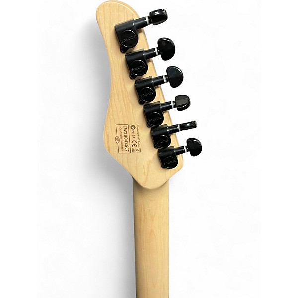 Used Schecter Guitar Research Sun Valley Super Shredder FRS Satin Black Solid Body Electric Guitar