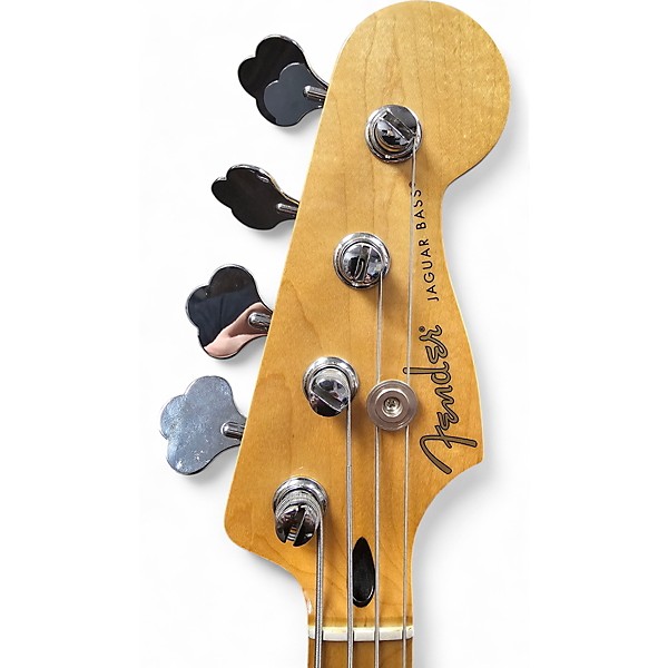 Used Fender Jaguar Bass TIDEPOOL BLUE Electric Bass Guitar