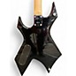 Used B.C. Rich Bronze Series Warlock Black Solid Body Electric Guitar