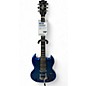 Used 2013 Gibson 2013 SG Deluxe Cobalt Fade Solid Body Electric Guitar thumbnail