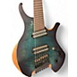 Used Agile Chiral Parallax 72527 satin blue Solid Body Electric Guitar