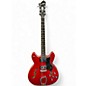 Used Hagstrom VIKING Candy Apple Red Hollow Body Electric Guitar thumbnail