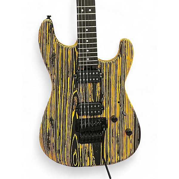 Used Charvel San Dimas Style 1 HH Old Yella Solid Body Electric Guitar