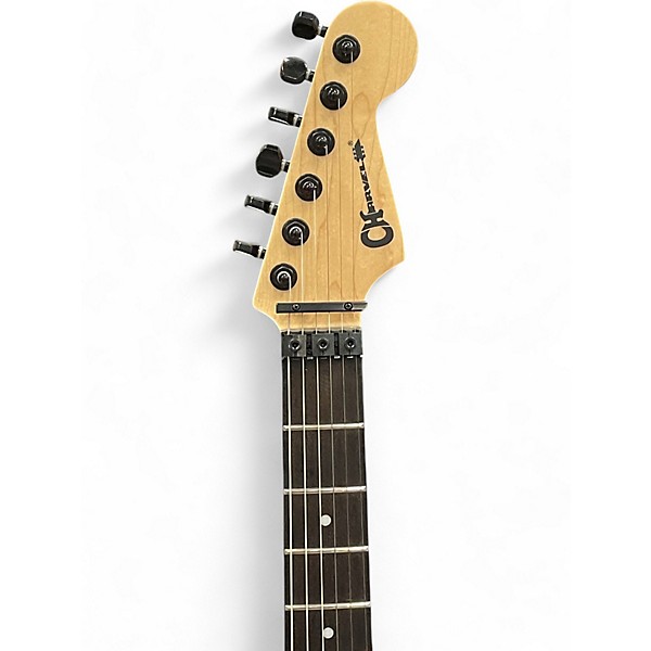 Used Charvel San Dimas Style 1 HH Old Yella Solid Body Electric Guitar