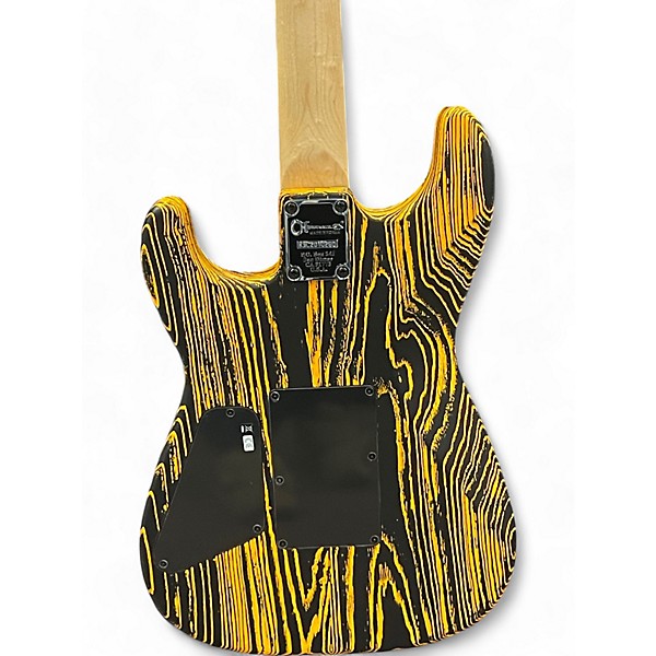 Used Charvel San Dimas Style 1 HH Old Yella Solid Body Electric Guitar