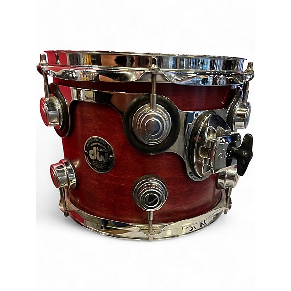 Used DW 4 Piece Collector's Series SATIN RED Drum Kit