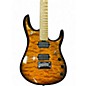 Used 2015 Ernie Ball Music Man JP15 John Petrucci Signature BFR Tiger Eye Quilt Solid Body Electric Guitar