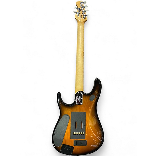 Used 2015 Ernie Ball Music Man JP15 John Petrucci Signature BFR Tiger Eye Quilt Solid Body Electric Guitar