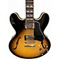 Used Gibson ES345 SUNBURST Hollow Body Electric Guitar