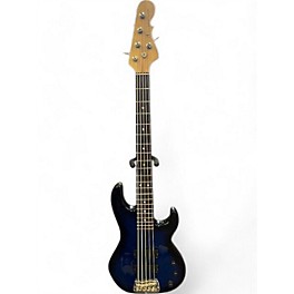 Used G&L L5500 Blue Electric Bass Guitar