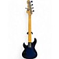 Used G&L L5500 Blue Electric Bass Guitar
