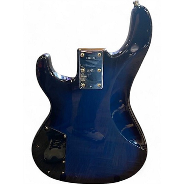 Used G&L L5500 Blue Electric Bass Guitar