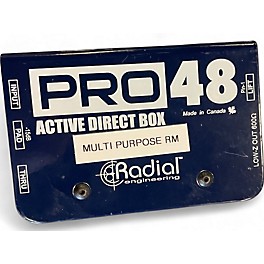 Used Radial Engineering Pro48 Active DI Box Direct Box Direct Box