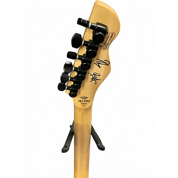 Used Chapman ML1 Pro Modern Trans Amber Solid Body Electric Guitar