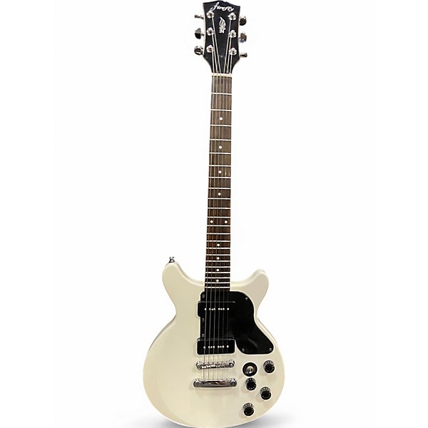 Used Firefly FFDC Arctic White Solid Body Electric Guitar
