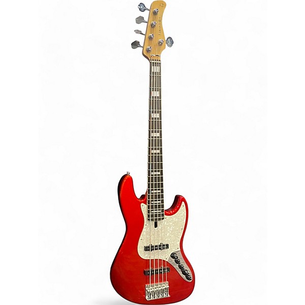 Used Sire MARCUS MILLER M7 Candy Apple Red Electric Bass Guitar