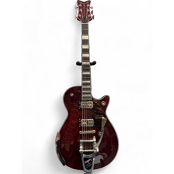 Used Gretsch Guitars G6134 Nigel Hendroff Dark Cherry Metallic Flame Solid Body Electric Guitar,New Products : American Fashion Style Bags On Sale