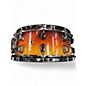Used TAMA 14in S.L.P G-Kapur Amber Sunset Fade Drum