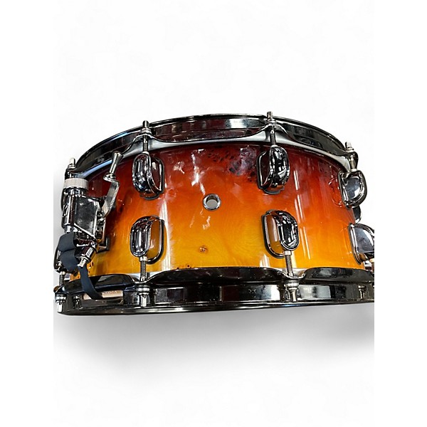 Used TAMA 14in S.L.P G-Kapur Amber Sunset Fade Drum