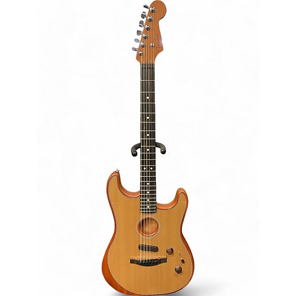 Used Fender American Acoustasonic Stratocaster Natural Acoustic Electric Guitar,New Products : American Fashion Style Bags On Sale