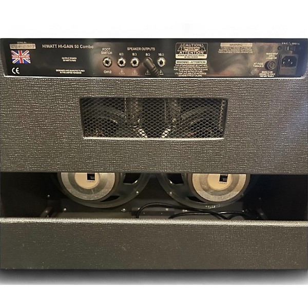 Used Hiwatt Hi Gain 50 Combo Tube Guitar Combo Amp