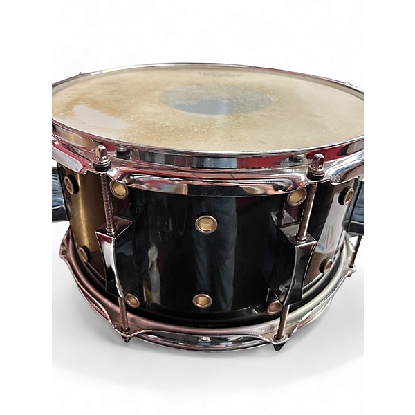 Used Pork Pie 7X13 Little Squealer Snare black Drum