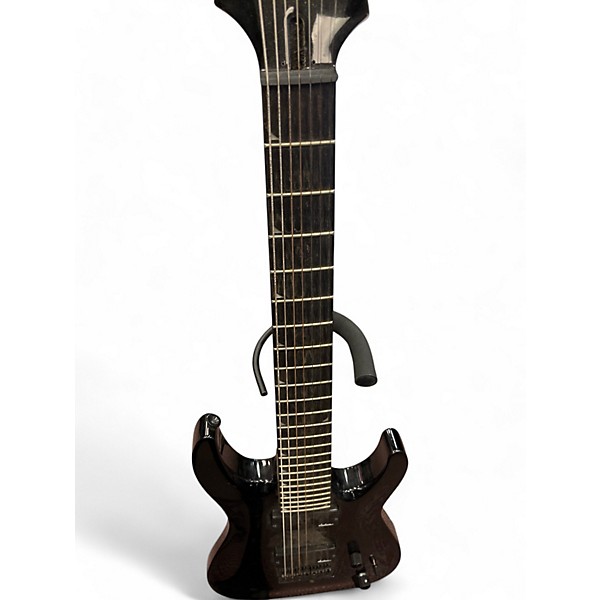 Used Jackson SLATXF7 Soloist 7 String Black Solid Body Electric Guitar