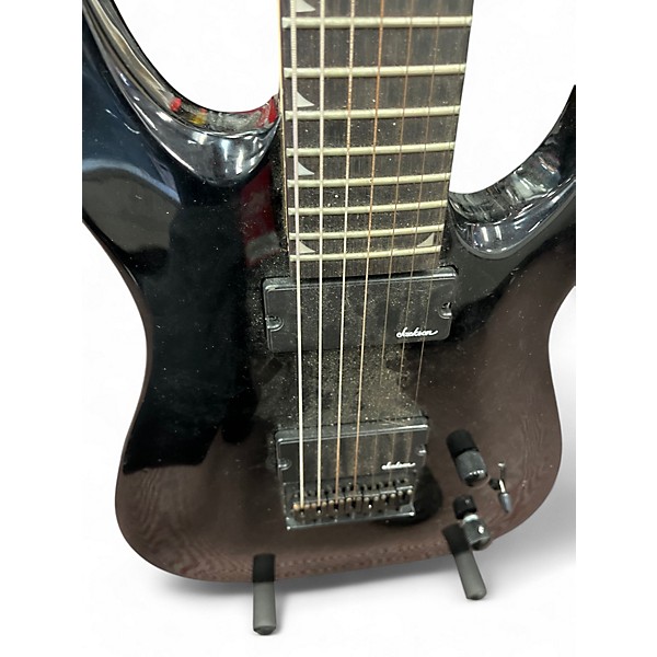 Used Jackson SLATXF7 Soloist 7 String Black Solid Body Electric Guitar