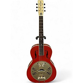 Used Gretsch Guitars G9241 Red Resonator Guitar