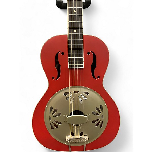 Used Gretsch Guitars G9241 Red Resonator Guitar