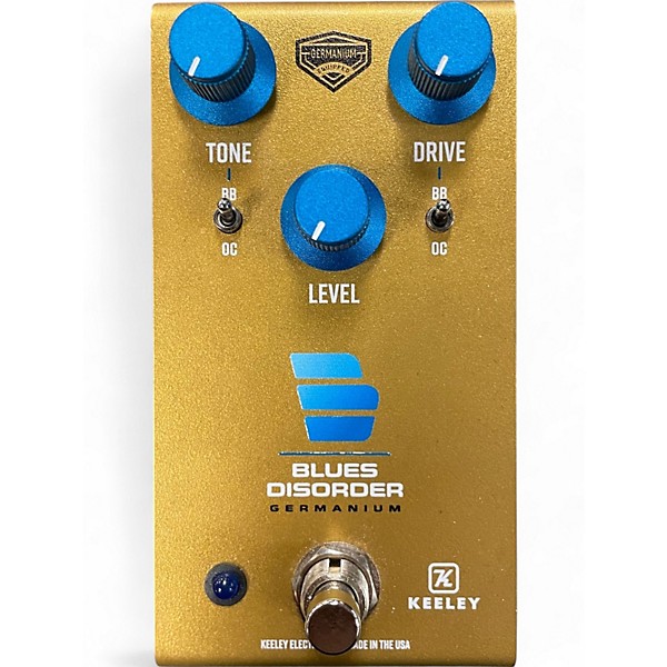 Used Keeley BLUES DISORDER GERMANIUM Effect Pedal