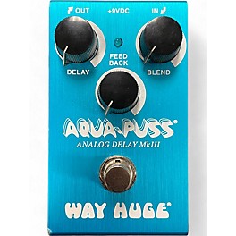 Used Way Huge Electronics WHE701 Aqua Puss Analog Delay Effect Pedal