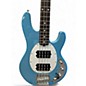 Used Sterling by Music Man StingRay Ray4HH Chopper Blue Electric Bass Guitar