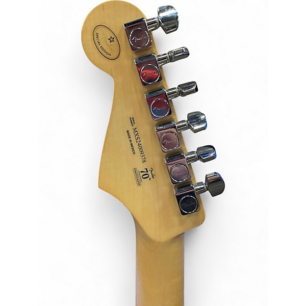 Used 2023 Fender Player Stratocaster Black Solid Body Electric Guitar