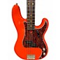 Used Modern Vintage MVP4-62 Fiesta Red Electric Bass Guitar