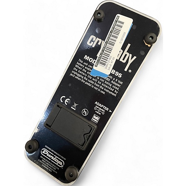 Used Dunlop GCB95 Original Crybaby Wah Effect Pedal