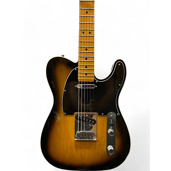 Used Fender american ultra luxe telecaster black burst Solid Body Electric Guitar