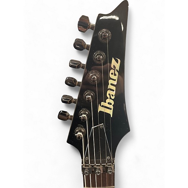 Used Ibanez RG2011SC 30-Fret Black Solid Body Electric Guitar