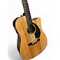 Used Fender CD60SCE Natural Acoustic Electric Guitar thumbnail