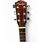 Used Fender CD60SCE Natural Acoustic Electric Guitar