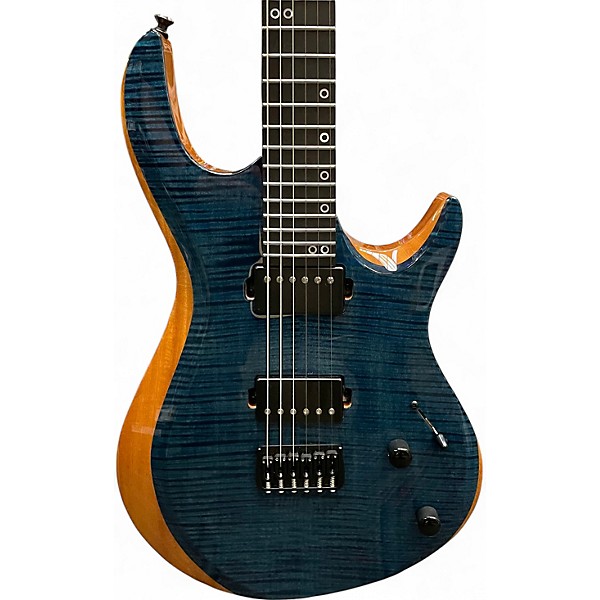 Used Kiesel A2 Malibu Blue Solid Body Electric Guitar
