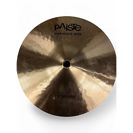 Used Paiste 8in FORMULA 602 MODERN ESSENTIALS SPLASH Cymbal